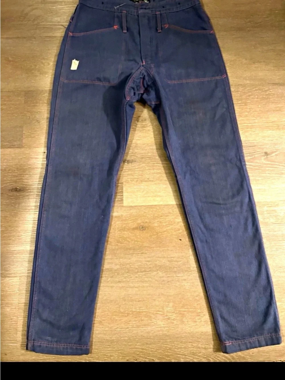 VTG Milro Shearmaster Ironbark Denim Sheep Shearing Jeans Dead Stock Size 34/28